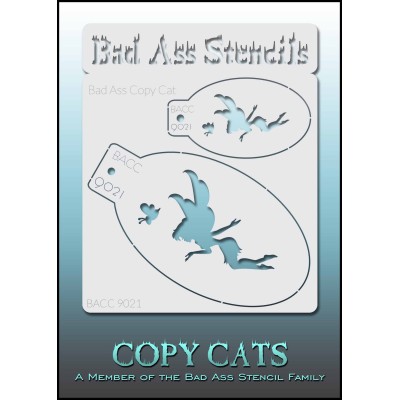 Bad Ass Copy Cat Stencil 9021 Bad Ass Copy Cat Stencil 9021